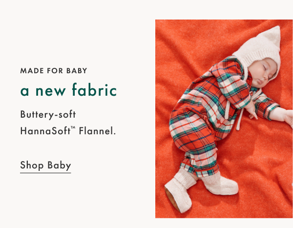 MADE FOR BABY | a new fabric | Buttery-soft HannaSoft Flannel