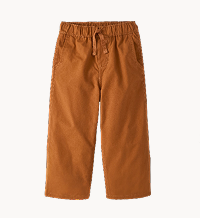 Canvas Pull-On Lined Pants