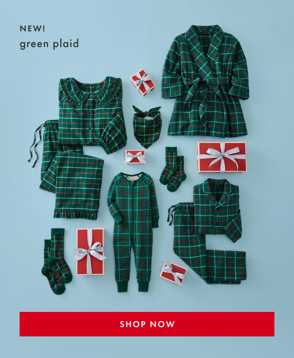 NEW! green plaid | Shop Now