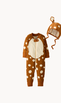 Baby Deer Halloween Costume HannaJams™ Sleeper & Hat