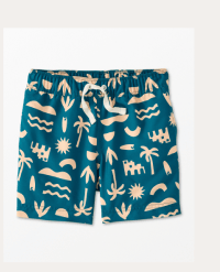 Peach Creme Swim Trunks