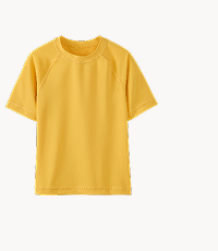 Short Sleeve Rashguard Top | Sunshine