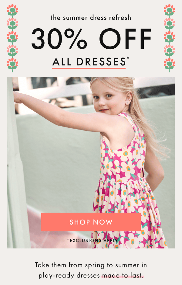 the summer dress refresh — * 30% OFF * ALL DRESSES * | SHOP NOW