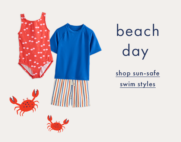 BEACH DAY | shop sun-safe swim styles