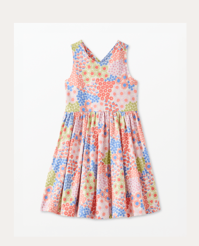  Vivid Sea Blooms Dress