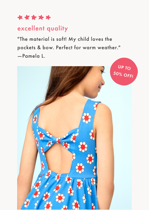 Bow Back Skater Dress with Pockets