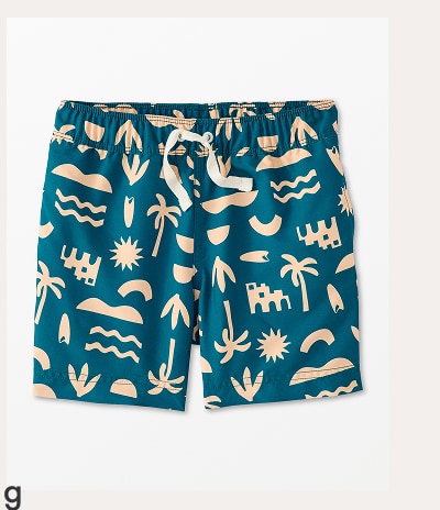Beach Day Swim Trunks