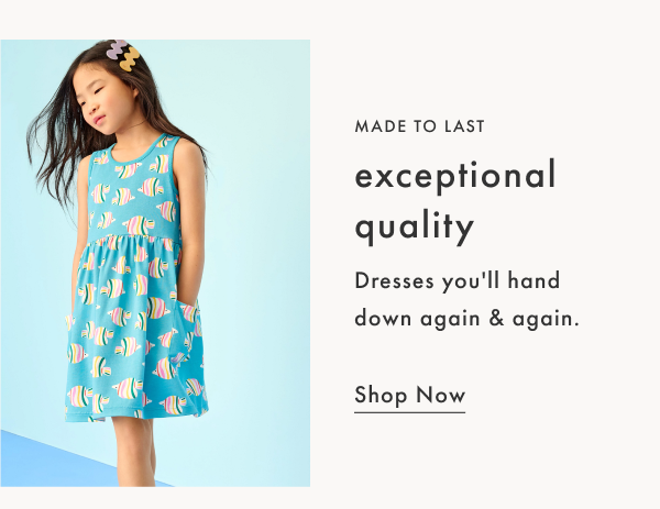 Made to last! Exceptional quality; dresses you'll hand down again & again. | Shop Now