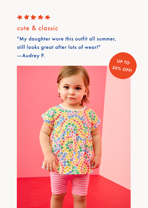 Cute & Classic - Up to 50% off!