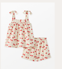 Cherry Top & Shorts Set