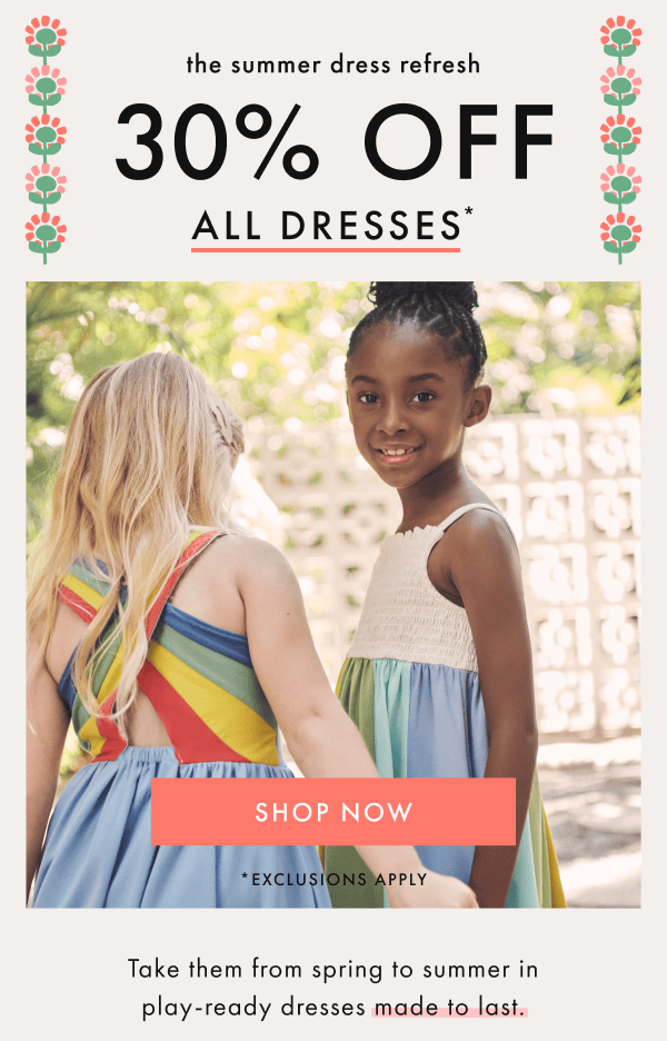 the summer dress refresh — * 30% OFF * ALL DRESSES * | SHOP NOW