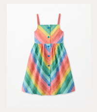 Stripe Poplin Dress