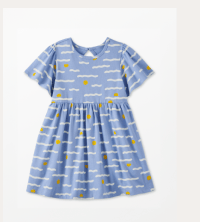 Mellow Flutter Dress