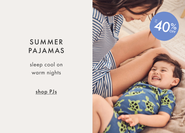 SUMMER PAJAMAS — sleep cool on warm nights | shop PJs