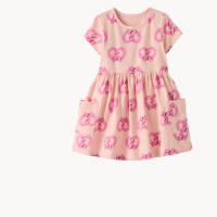 Playground Dress with Pockets | Pretzels on Pink Cream