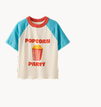 Graphic T-Shirt | Popcorn Party