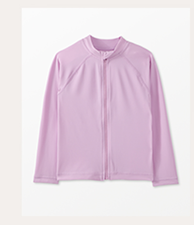 Full Zip Rashguard Top