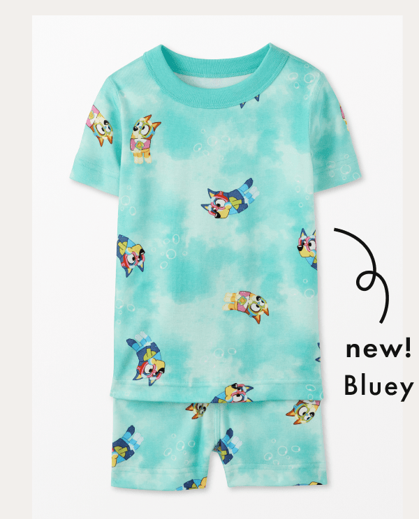 Bluey Pool Short Johns