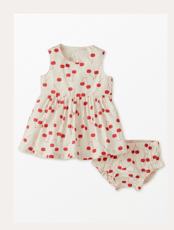 Cherry on Top Poplin Dress