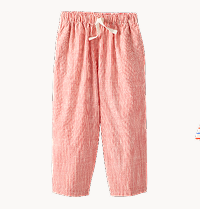 Barrel Beach Pants with Pockets | Sun Fire/Ecru
