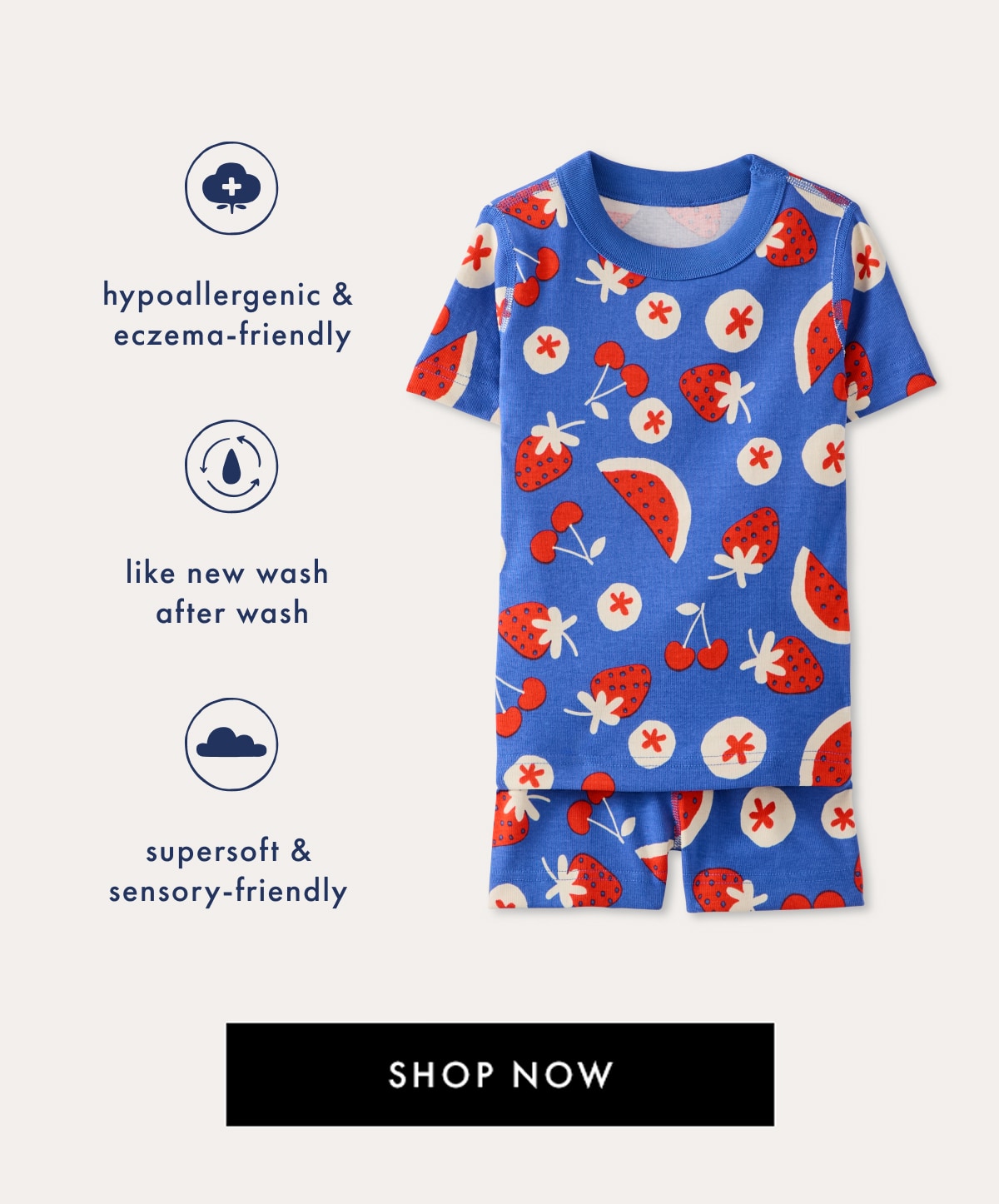 supersoft & sensory friendly — like new wash after wash | SHOP NOW