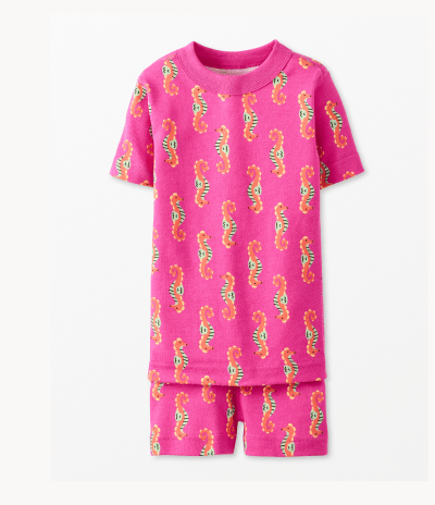 Pink Seahorse PJs