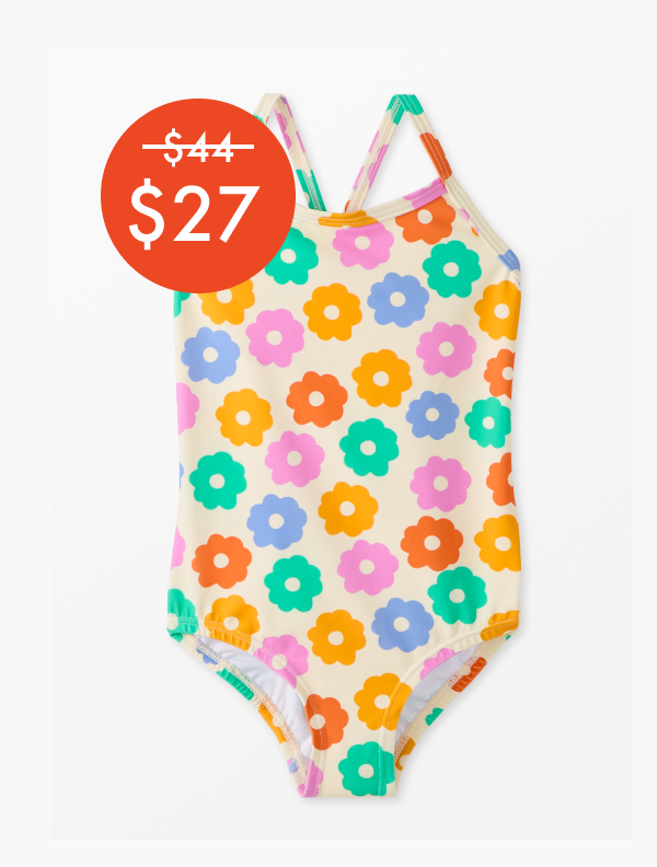 Blossom Swimsuit — $44 on sale for $27