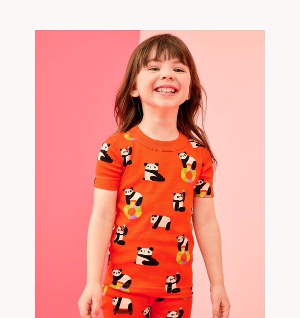 HannaJams™ Pajama Set | Playful Pandas