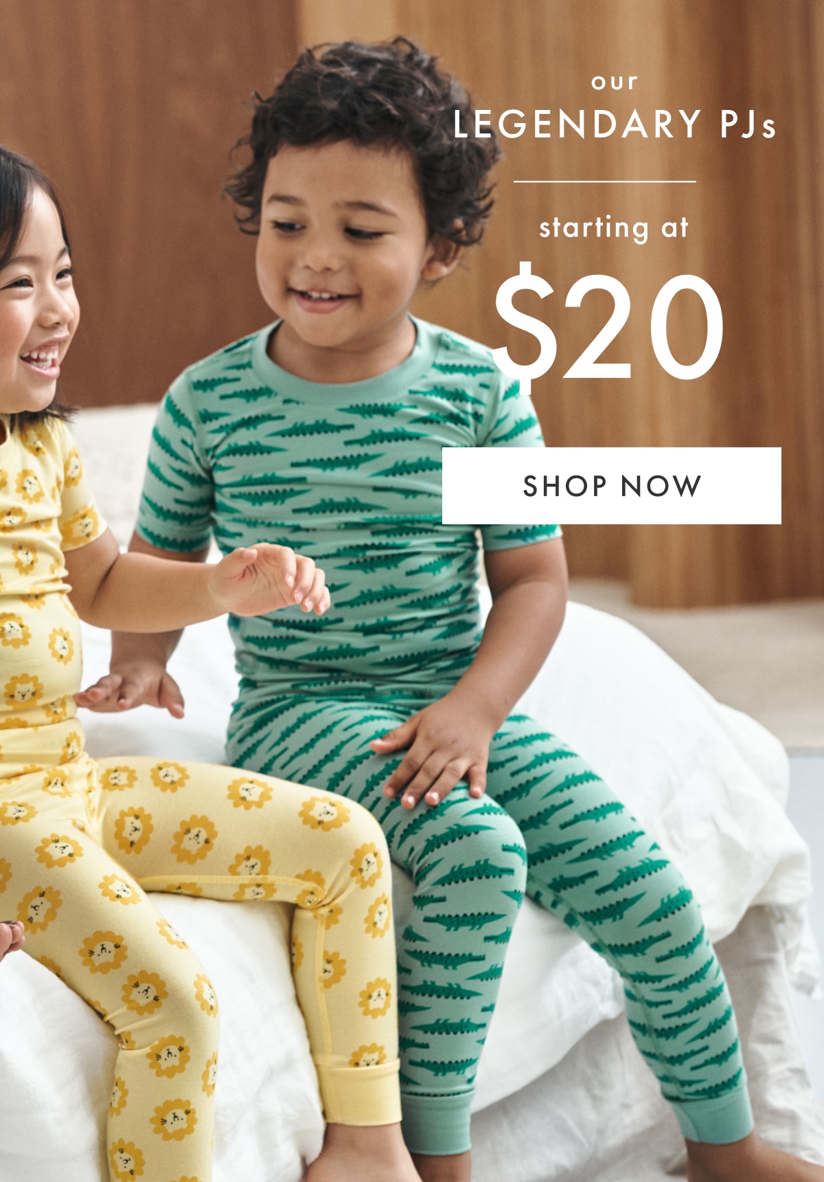our LEGENDARY PJs — starting at * $20 * | SHOP NOW