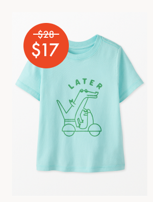 Later Alligator Classic Fit Graphic T-Shirt