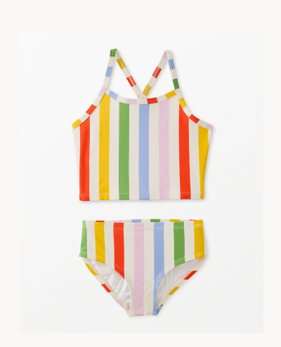 Rainbow Stripe Swimsuit