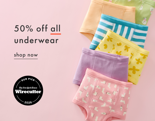 50% off all underwear | Shop Now