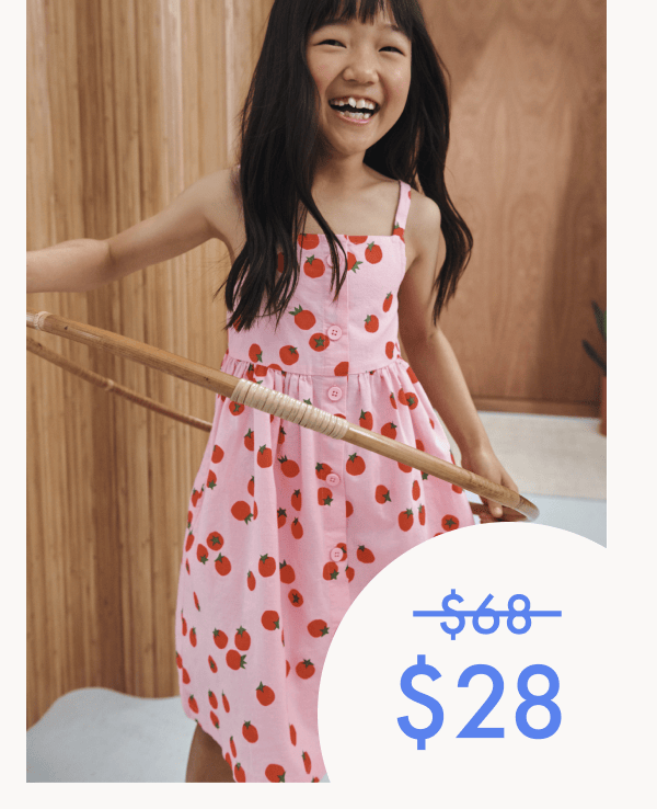 Cherry Dress — $68 on sale for $28