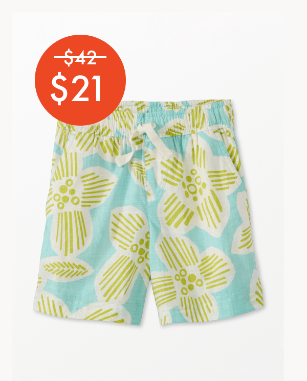 Poplin Shorts — $42 on sale for $21