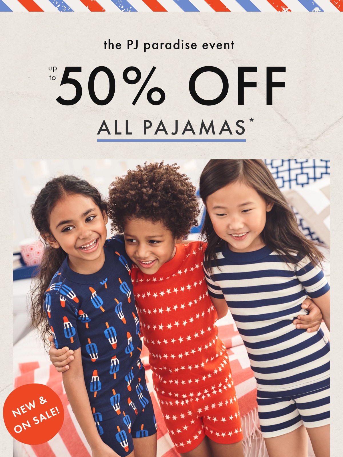 the PJ paradise event — up to * 50% OFF * ALL PAJAMAS * | SHOP NOW