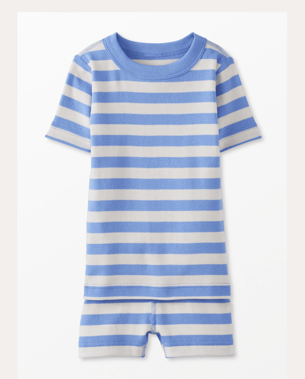 Vintage Blue Striped PJs