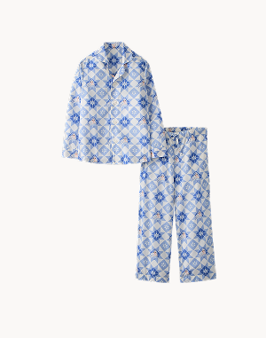 Disney Frozen Long Sleeve Poplin Pajama Set