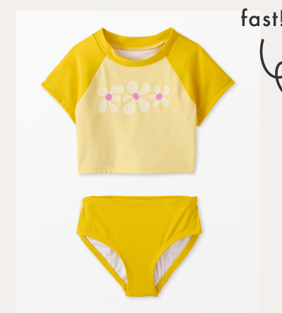 Groovy Daisy Rashguard