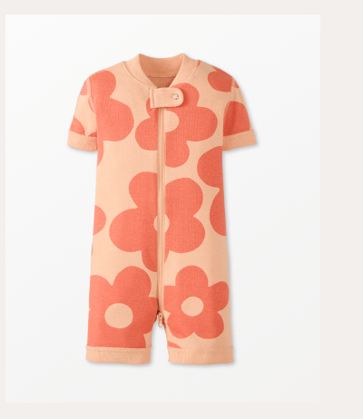 Daisy on Peach Creme