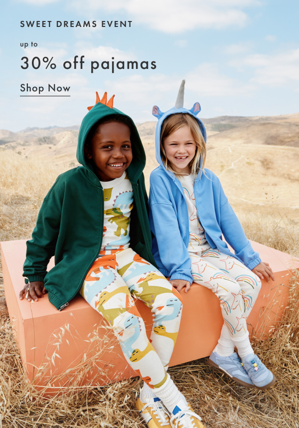 SWEET DREAMS EVENT | up to 30% off pajamas including new arrivals | SHOP NOW