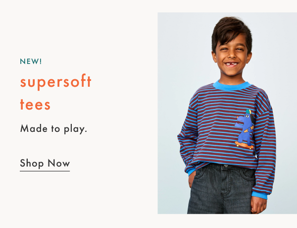 NEW! supersoft tees made to play | Shop Now