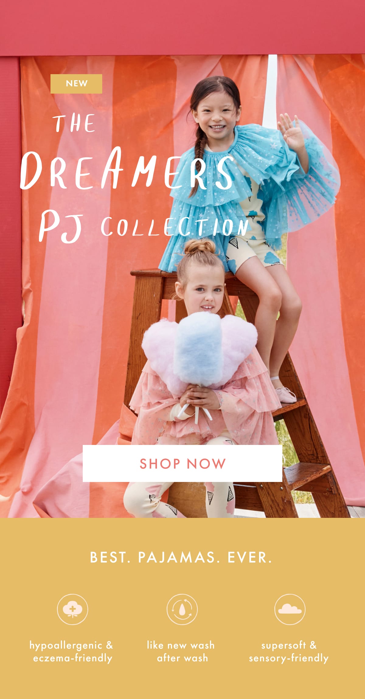 NEW — THE DREAMERS PJ COLLECTION | SHOP NOW