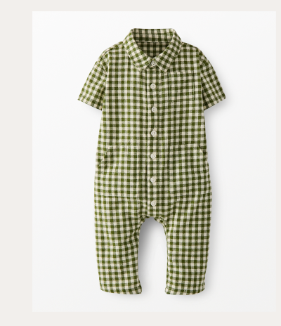 Gingham Coveralls