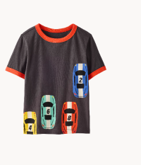 Classic Fit Graphic Ringer T-Shirt
