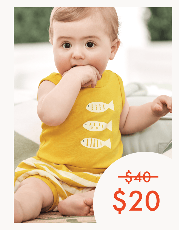 Bodysuit Set — $40 on sale for $20