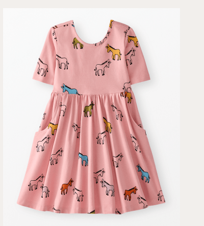 Powdered Rose Dress