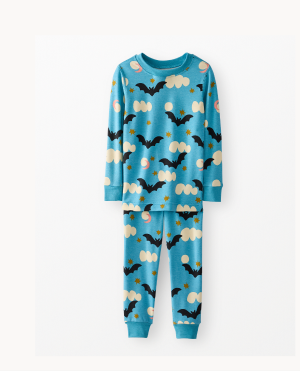 Kids Halloween HannaSoft™ Stretch Long John Pajama Set