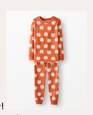 Kids Halloween HannaSoft™ Stretch Long John Pajama Set