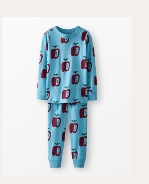 Kids Long John Pajama Set