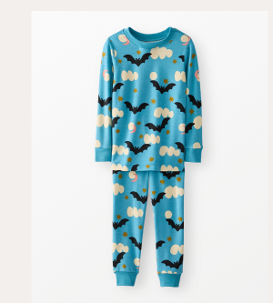 Kids Halloween HannaSoft™ Stretch Long John Pajama Set